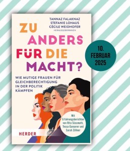 Cover „Zu anders für die Macht?“ (Herder-Verlag)