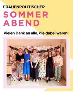 Beteiligte Frauenpolitischer Sommerabend Pforzheim am 22.7.2026